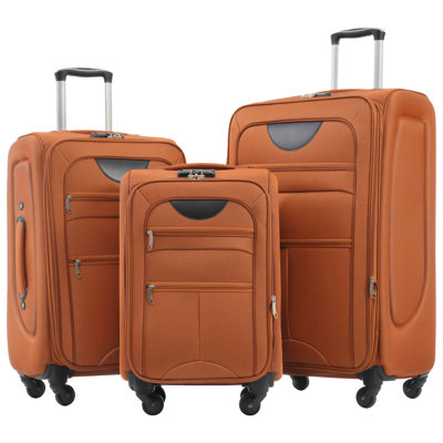 Ensemble de 3 valises extensibles Softside Valise