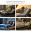 Ensemble de lit réglable Cyrielle + matelas en mousse viscoélastique imprégnée de gel rafraîchissant de 12 po - lit électrique à gravité zéro avec télécommande sans fil, inclinaison de la tête / du pied, lumière DEL, ferme moyenne sans fibre de verre-130447106