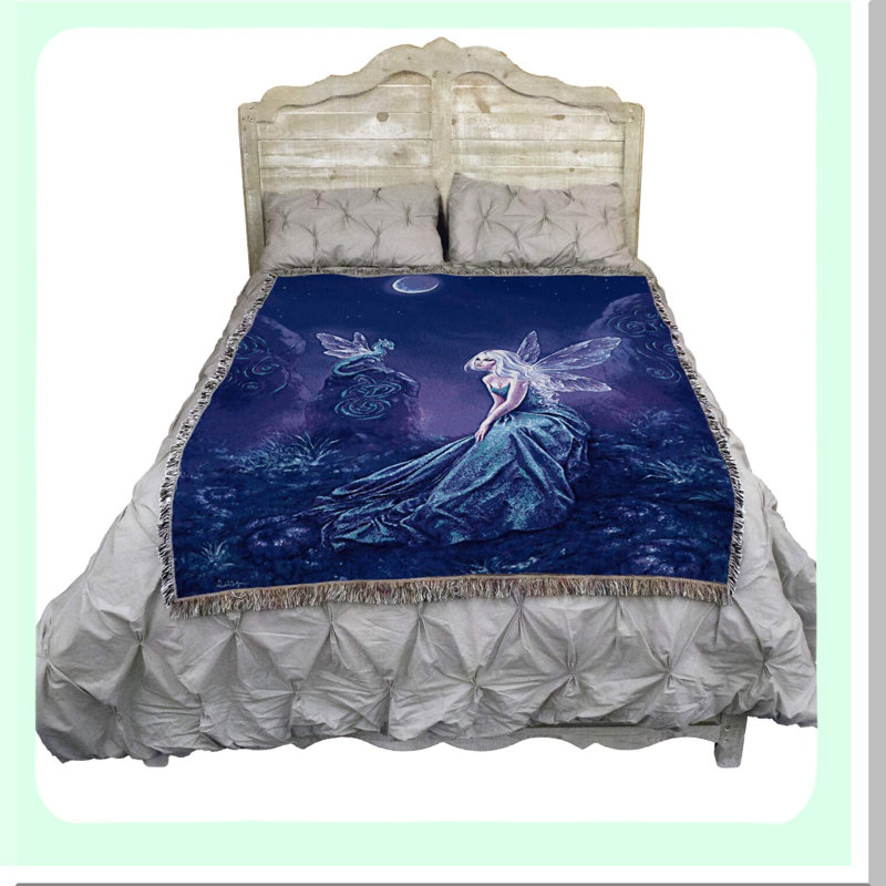 Enchanted Glow Cotton Tapestry Blanket - 72x54
