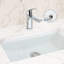 Robinet de lavabo de salle de bain à poignée simple en laiton