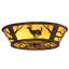 Rustic Lodge 4 - Light Flush Mount