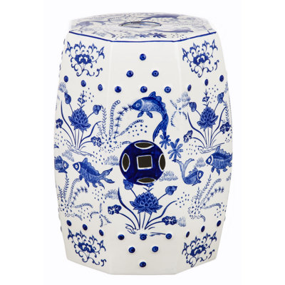 DeMotte Ceramic Accent Stool