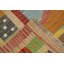Tapis kilim en laine de style sud-ouest vibrant 8 x 10