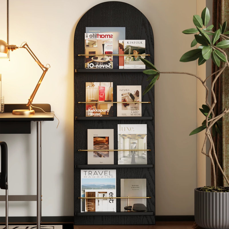 Bibliothèque standard Cherry, H 62,99 po, Cerisier
