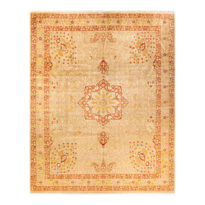 Classic One-of-a-Kind 9' 4" X 11' 8" Hand Knotted Area Rug