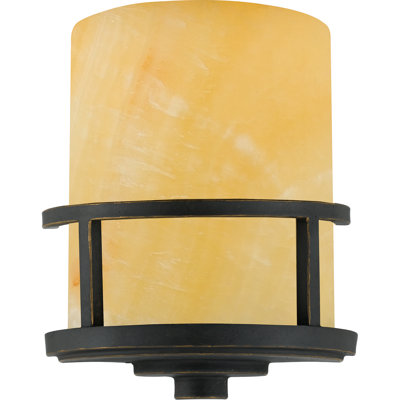 Colby Steel Flush Mounted Sconce