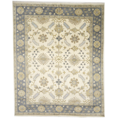 Tapis oriental Oushak Chobi Mute