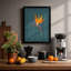Bird of Paradise Bloom Botanical - Framed Print-262067233-262067247