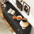 63" Sideboard Buffet, Modern 4 Doors Credenza Storage Cabinets with Adjustable Shelves