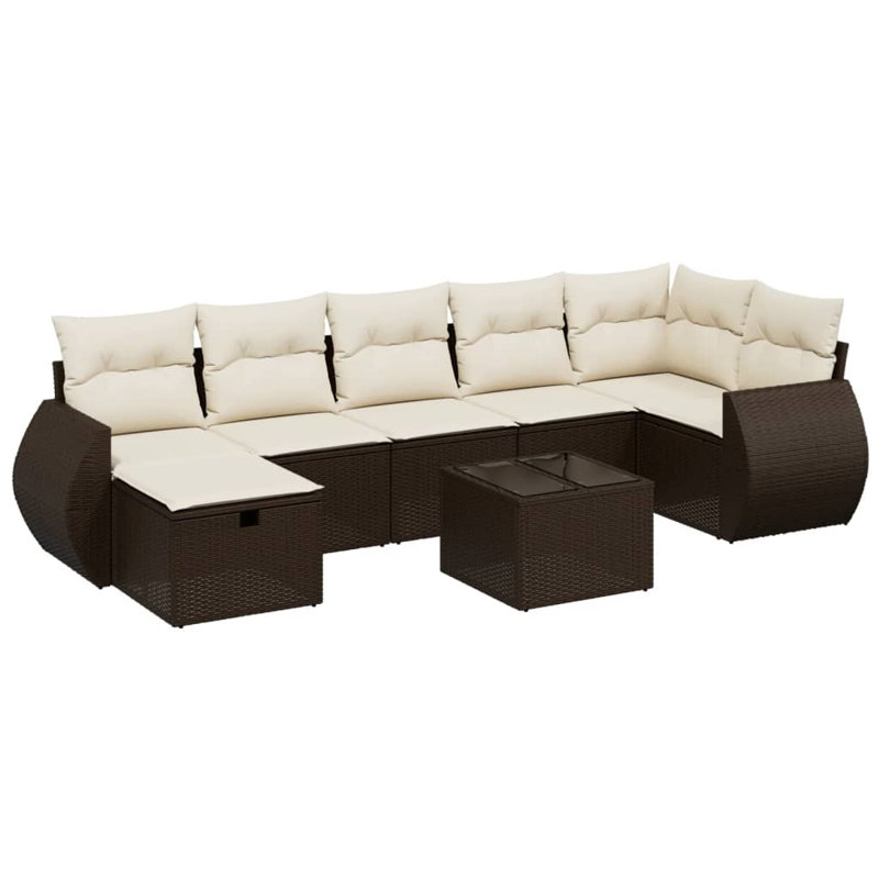 Ensemble de canapé de jardin Vidaxl