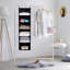 6 Tier Shelf Hanging Closet Organizer, Closet Hanging Shelf With 2 Sturdy Hooks For Storage, Foldable-770366331-770366335