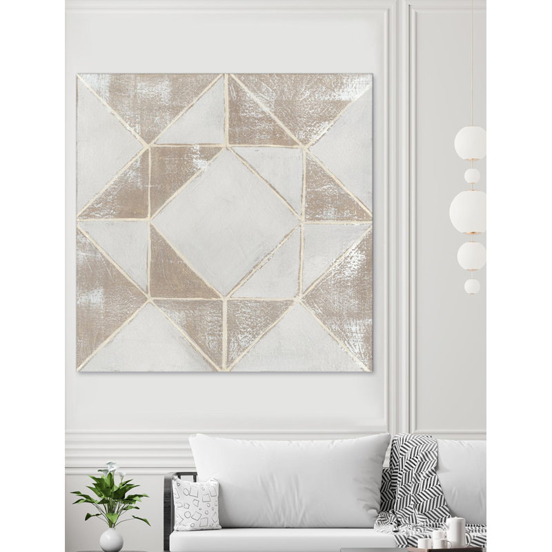 «Geometric Veil I» par Grace Popp