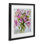 Ensemble de pivoines barbouillées, reproduction sous verre, conception par Amanda Brooks