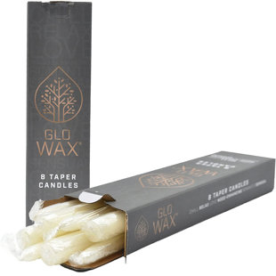 Unscented Taper Candle (Set of 8)