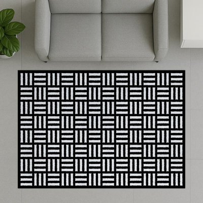 Geometric Shapes Area Rug