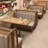 Retro Light Luxury Restaurant Bar Cafe Bench Faux Leather Upholstered Bench