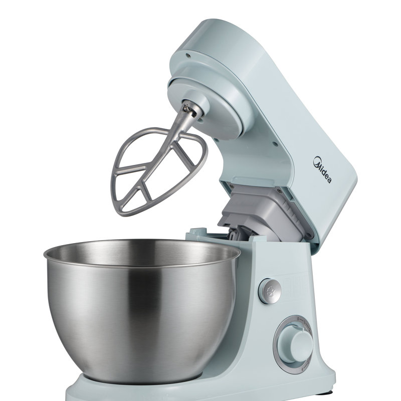 Midea 5-quart 300-watt Tilt-head Stand Mixer,, Blue