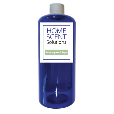 Lemongrass & Sage Oil Based Fragrance Diffuser Refill 500ml