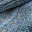 Tapis bleu en coton crocheté à la main Denim Chindi-1770296329