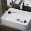 Lavabo vasque carré en céramique Concorde 15
