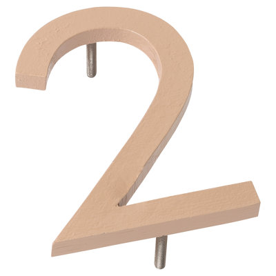 8'' H Metal House Number