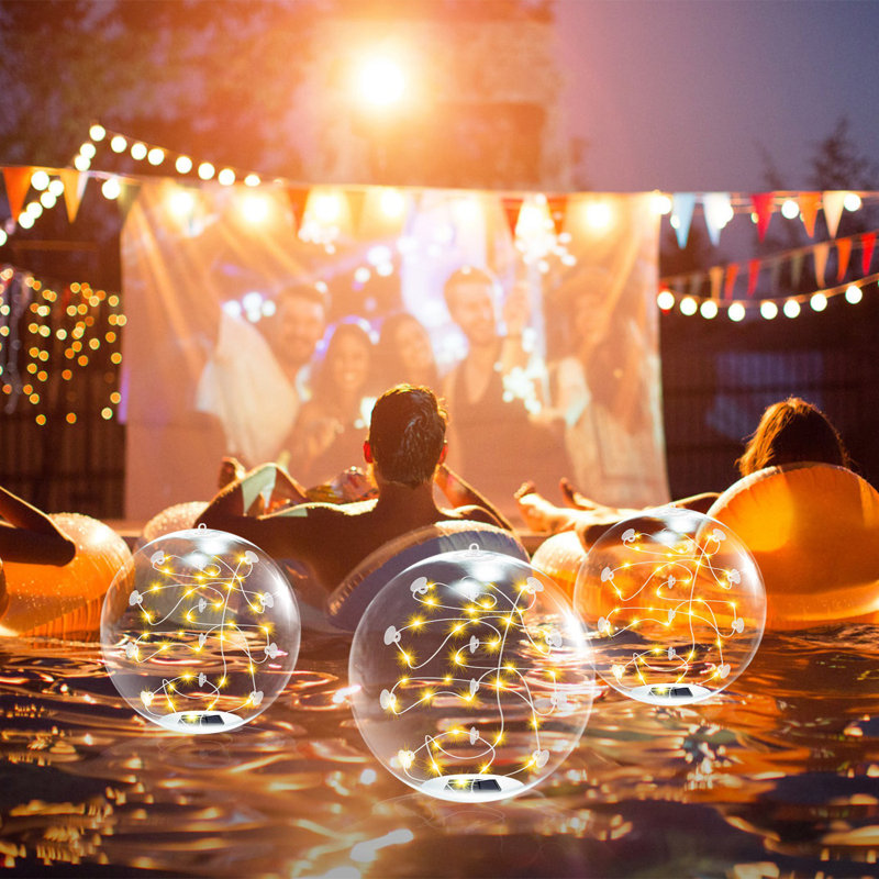 14in Solar Floating Pool Lights, 6