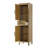20 Inch Bath Storage Cabinet in Linen Oak-836746431-836746418