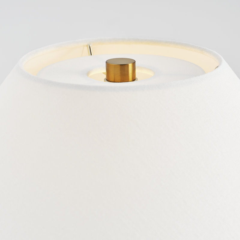 Veneto Table Lamp, 18.5" H x 19.5" W x 19.5" D, Matte Concrete