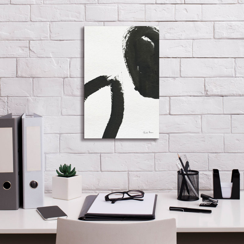  «Inky 2» par Farida Zaman, art mural sur toile, 12 po x 18 po