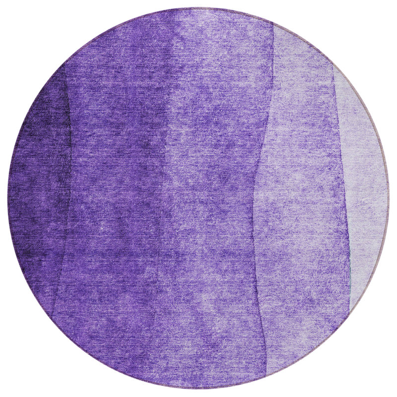 Ombre Indoor / Outdoor Rug, Round 8'
