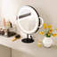 Coiffeuse avec miroir lumineux, 3 tiroirs