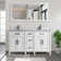 Monadnock 60" Double Bathroom Vanity Set with Mirror