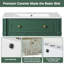Bathroom Vanity With Ceramic Sink, 2 Drawers And Soft Closing Doors-957637053