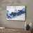 Azul Wave II -Gallery Wrapped Cavas-2085781883