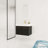 Wall-Mounted Bathroom Vanity With Sink