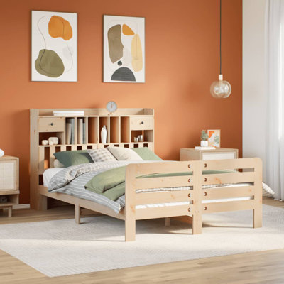 12-39 Solid Wood Bed