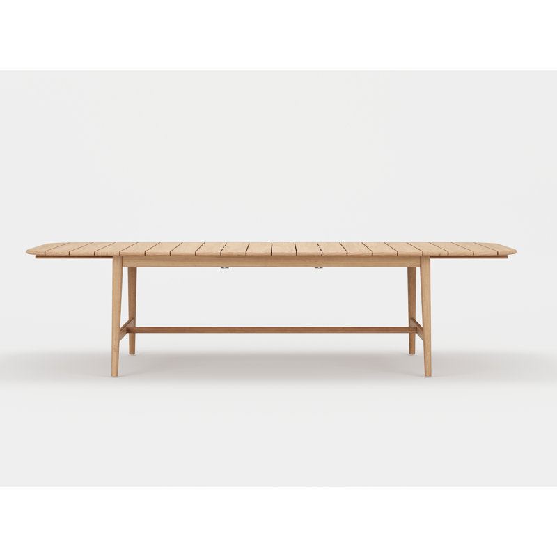 Amadora 96" Extendable Dining Table, 30" H x 96" W x 42.9" D