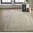 Alberdine Transitional Medallion Handmade Sand Rug-1374498354