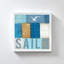 «Beachscape Collage V», art textuel-25337255-25337259