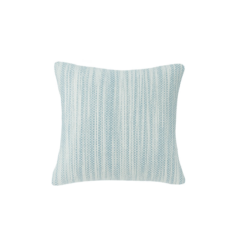 Outdoor Living Striped Indoor / Outdoor Accent Pillow, Green, Rectangle 14"H x 20"W, Pillow Cover Only - No Insert