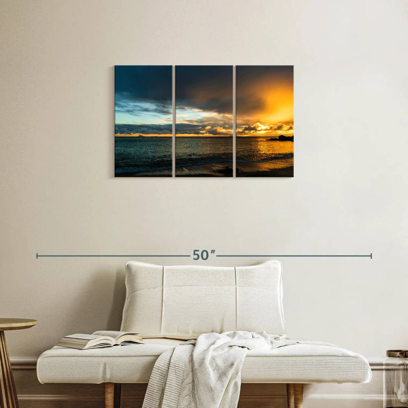 Gillard Sunset At Shell Beach, 20" H x 33" W