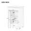 Meuble-lavabo durable de 20 pouces avec lavabo, imperméable et résistant aux taches pour une utilisation durable-1720960960