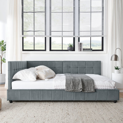 Full Size Daybed With Tufted Headboard