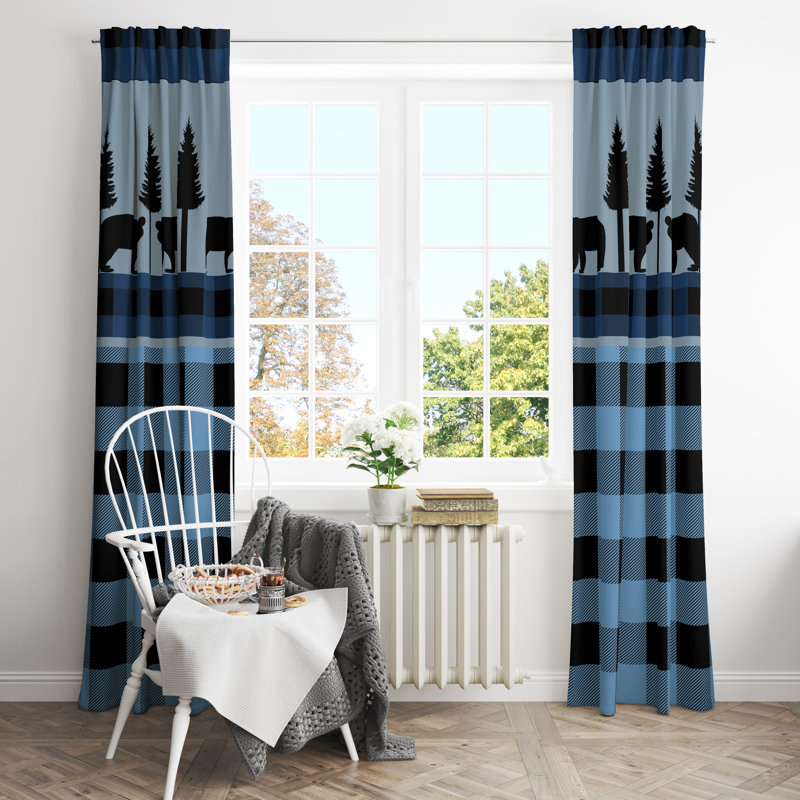 Euginia Room Darkening Curtain Pair