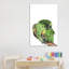 «Sleeping Amazon Parrot» par Watercolor Luv - impression d'art graphique-52939099-52939101-52939102