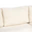 Canapé modulaire réversible en chenille avec accoudoirs réversibles, beige
