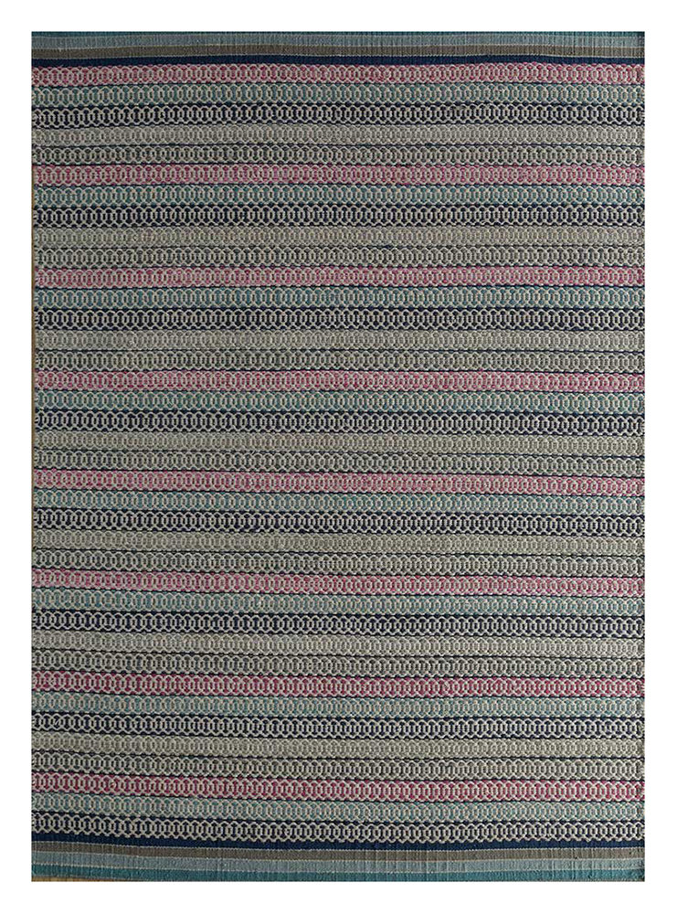 Naturals Striped Hand Loomed Rectangular 150 X 240cm Colourful Area Rug