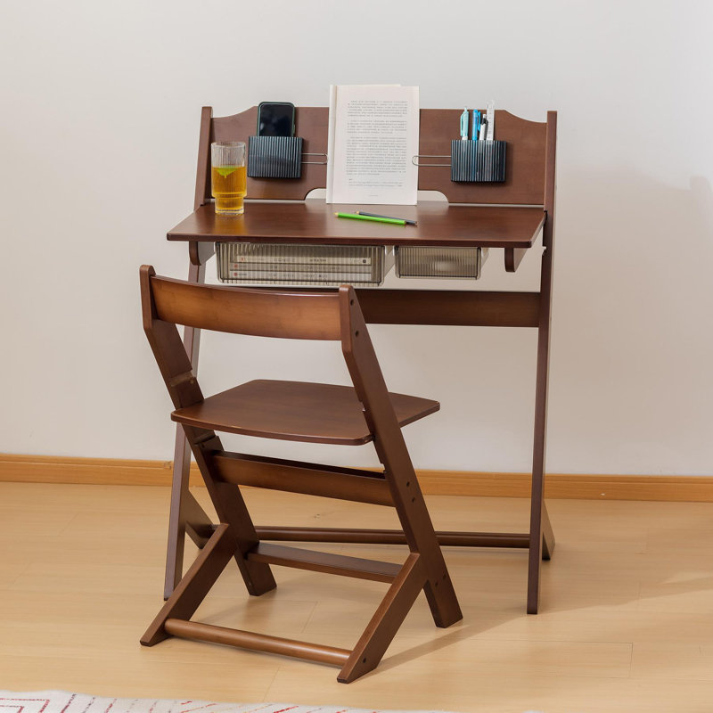 Writing Desk Set Computer Desk Tilted Desktop Office Desk