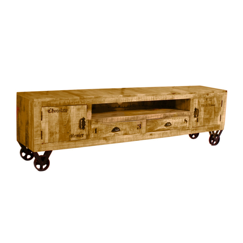 Kym Unfinished TV Stand for TVs up to 88"
