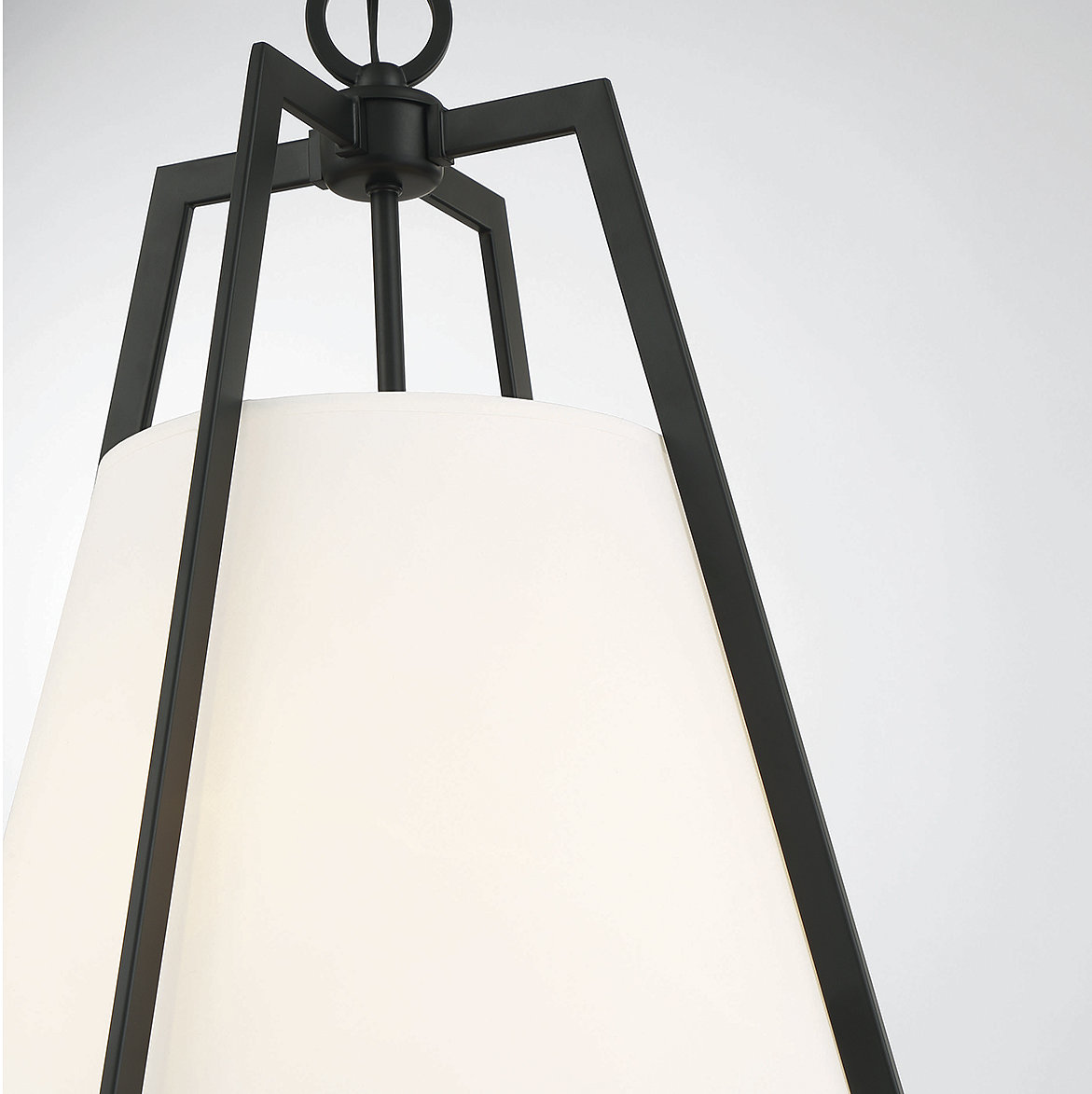 Joy Dimmable 3-Light Pendant, Black